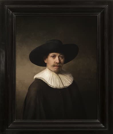 Le site Internet présentant le tableau The Next Rembrandt et l'histoire de sa création.